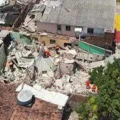 Desabamento em Pernambuco deixa dois mortos e feridos
