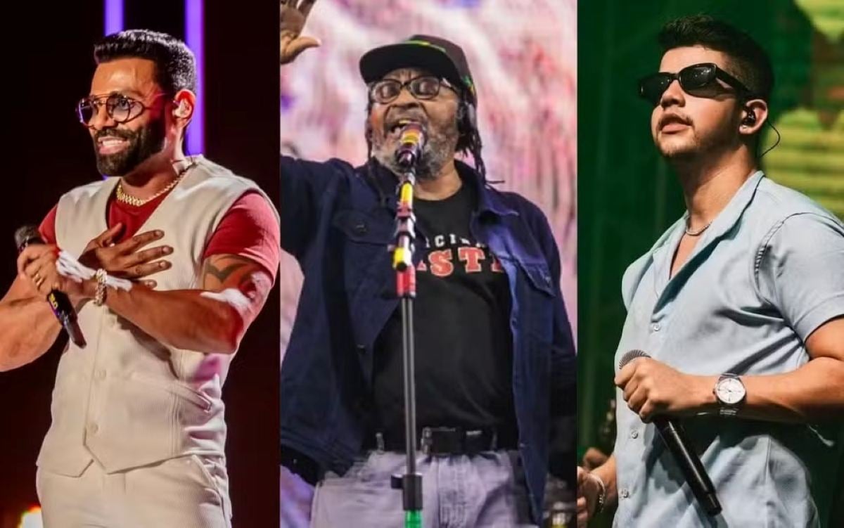 Pablo, Edson Gomes e Nadson O Ferinha