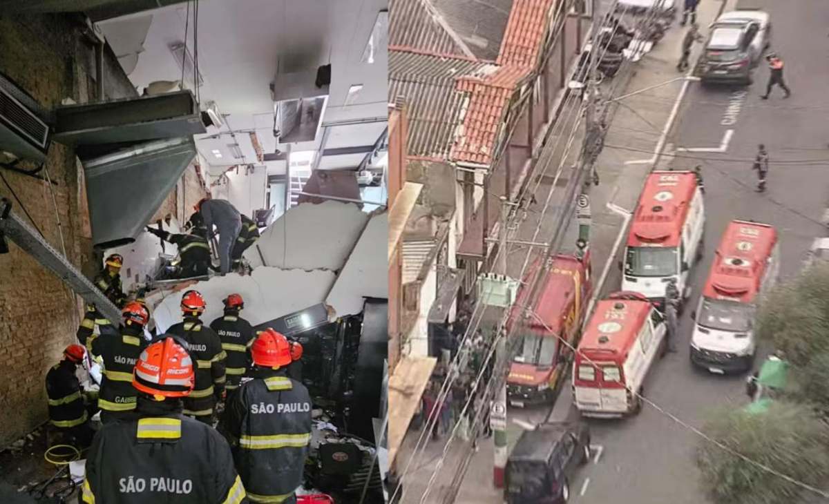 Mulher morre em desabamento do restaurante Jamile no Centro de São Paulo