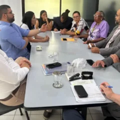 reunião com prefeito e entidades de Feira