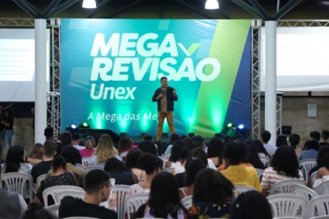 Mega revisão para o Enem é promovida pela Unex em outubro; a inscrição é gratuita