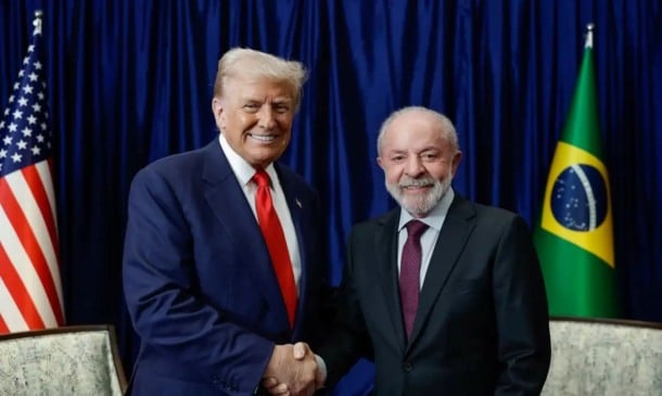 Trump e Lula Trump e Lula