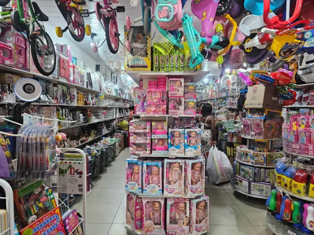 vendas de brinquedos no dia das crianças