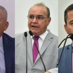 Vereadores do União Brasil: Zé Curuca, José Carneiro e Galeguinho SPA | Foto: Reprodução 