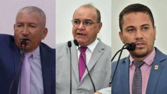 Vereadores do União Brasil: Zé Curuca, José Carneiro e Galeguinho SPA | Foto: Reprodução  Vereadores do União Brasil: Zé Curuca, José Carneiro e Galeguinho SPA | Foto: Reprodução