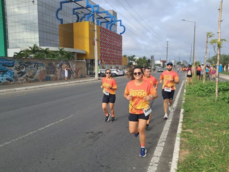24 edição da corrida do fogo em Feira de Santana