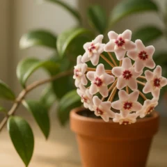 4 técnicas para estimular floração da flor-de-cera mesmo em vasos pequenos