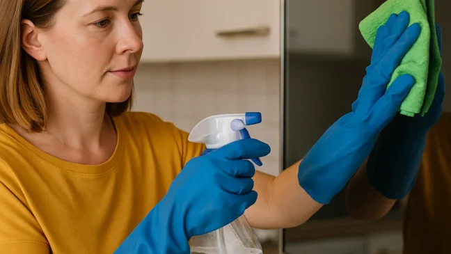 A mistura caseira que substitui limpador multiuso e deixa tudo brilhando