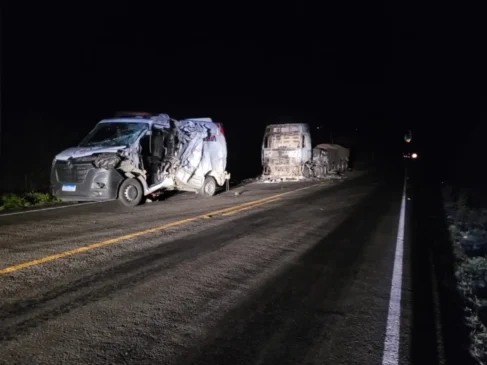 Acidente com ambulância