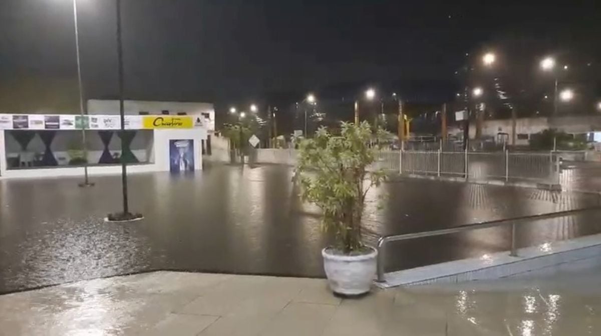 Bairro cidade nova alagado