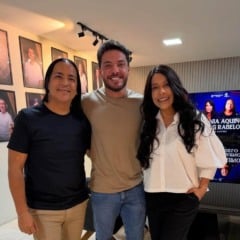 Silvânia Aquino e Berg Rabelo assinam contrato com empresa de Wesley Safadão