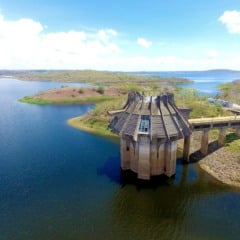 Captação no Rio Paraguaçu, no município de Conceição da Feira BA.