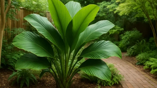 Ciclanto como usar essa folhagem tropical para trazer sombra e frescor ao quintal