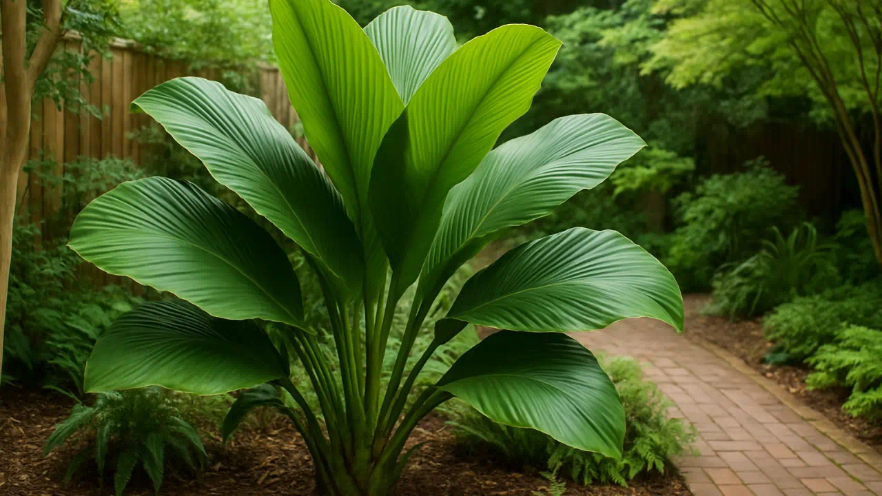 Ciclanto como usar essa folhagem tropical para trazer sombra e frescor ao quintal