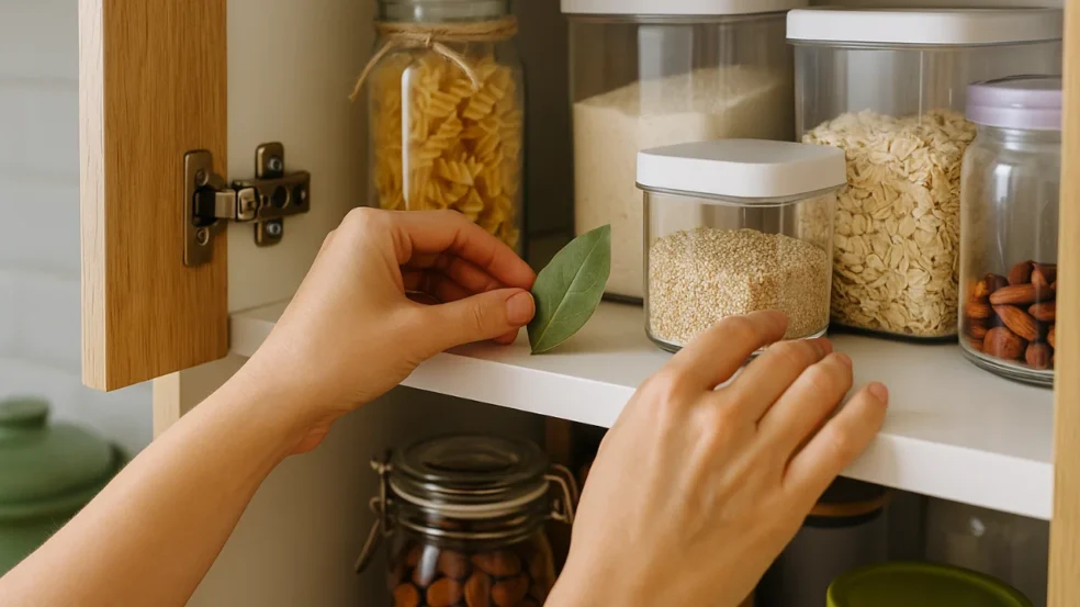 Deixe 1 folha de louro no armário da cozinha e veja como o ambiente muda