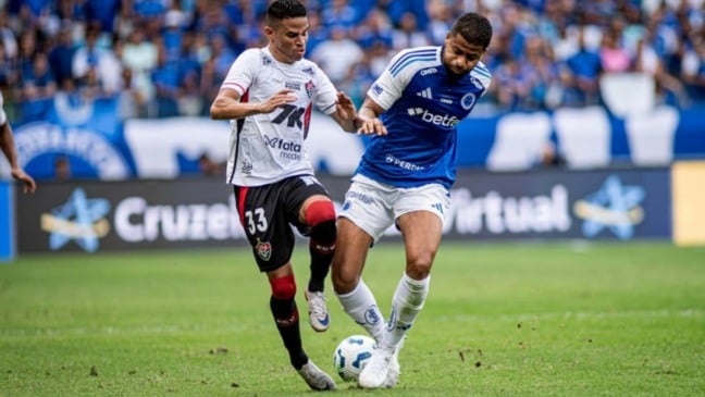 Erick contra o Cruzeiro, no Mineirão | Foto: Victor Ferreira/EC Vitória 