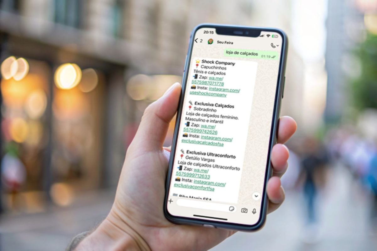 Plataforma gratuita conecta moradores de Feira de Santana aos negócios da cidade via WhatsApp