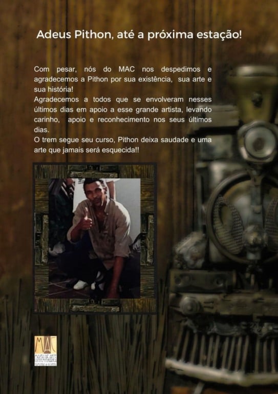 Falecimento de Pithon