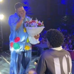 Pedido de casamento em show da banda Filhos de Jorge