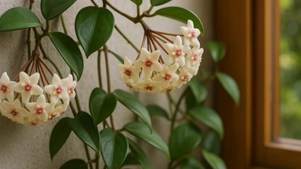 Flor-de-cera como cultivar e fazer florescer essa trepadeira cheia de charme