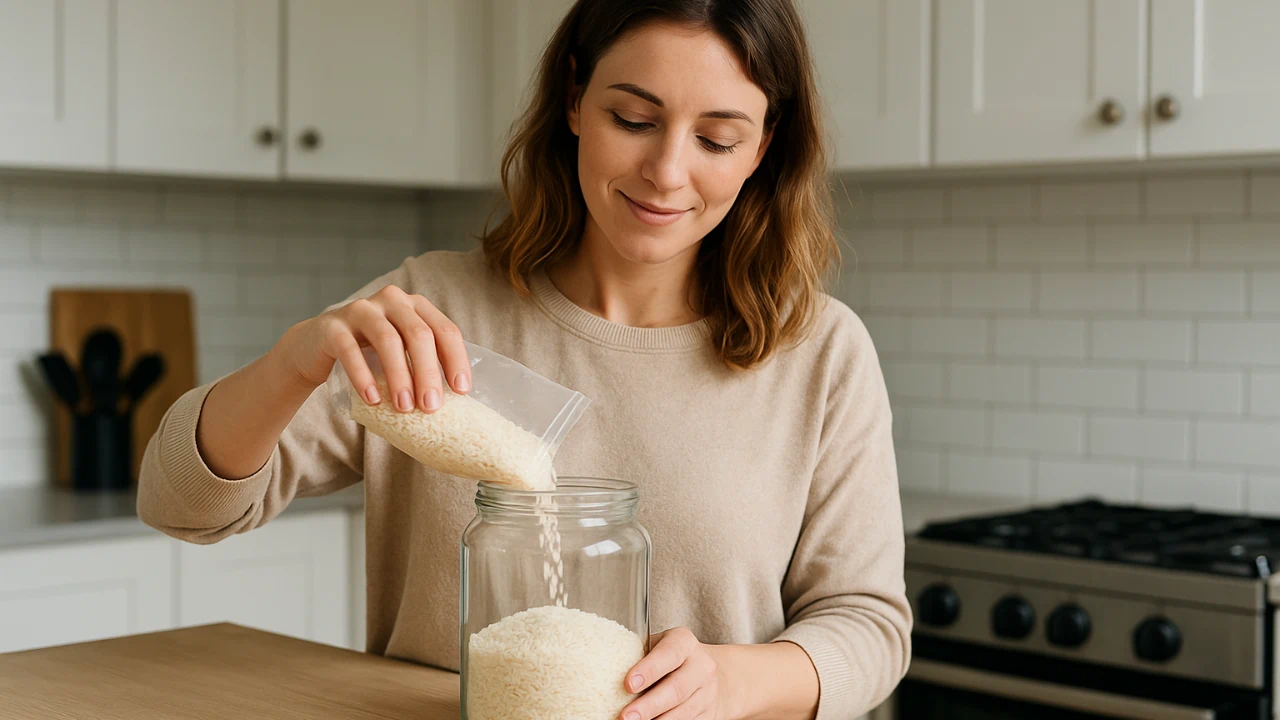 Guarde arroz dessa forma e evite atrair energia de escassez sem saber