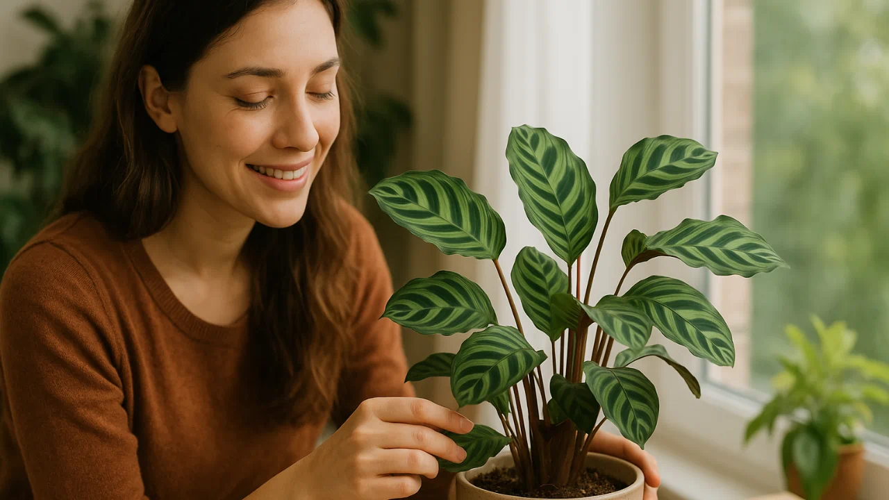 Maranta a planta que “reza” toda noite e como cuidar para manter o movimento