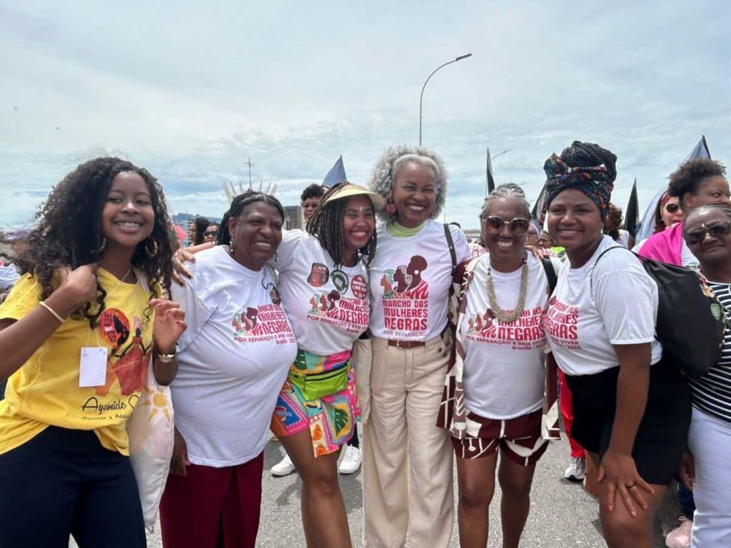 Mulheres negras da Bahia marcham por reparação e bem viver em Brasília