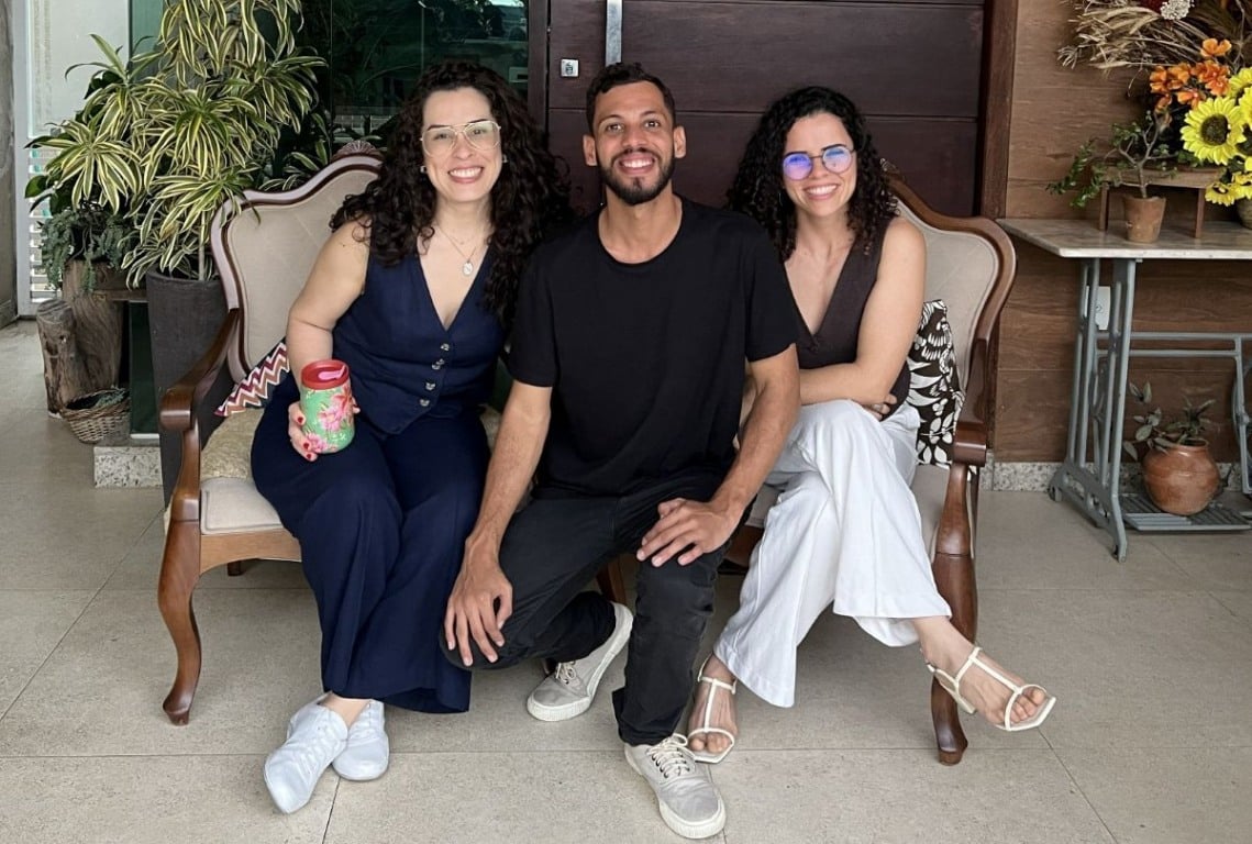 Marina Queiroz, Lucas Neves e Orisa Gomes