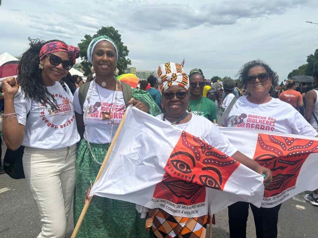 Mulheres negras da Bahia marcham por reparação e bem viver em Brasília