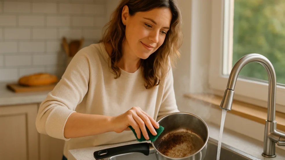 Panela queimada Esse truque resgata até brilho antigo e energiza o ambiente Panela queimada Esse truque resgata até brilho antigo e energiza o ambiente