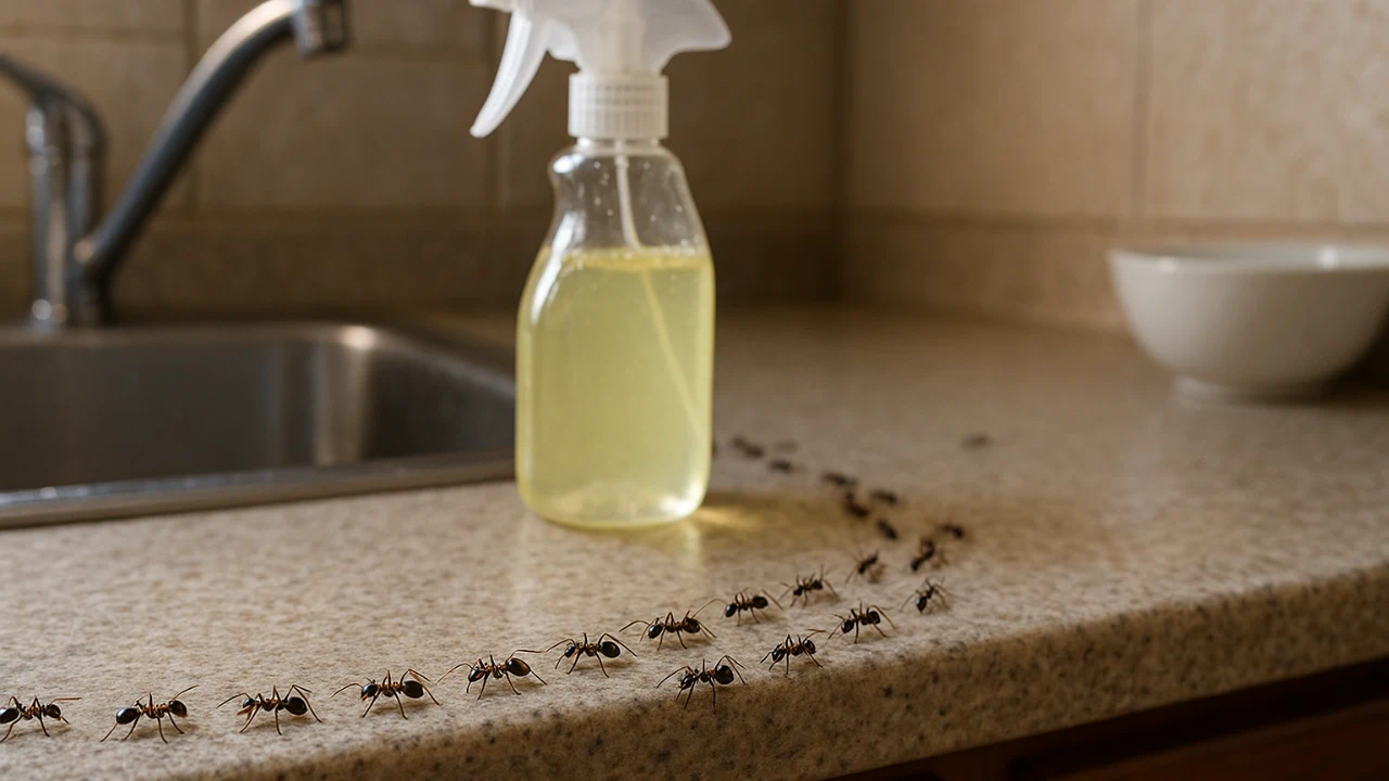 Saiba como afastar formigas da cozinha com um único ingrediente natural