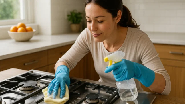 Saiba como deixar o fogão brilhando com 2 produtos que você já tem em casa