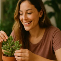 Suculenta Pata-de-urso a suculenta peludinha que encanta e é super-resistente