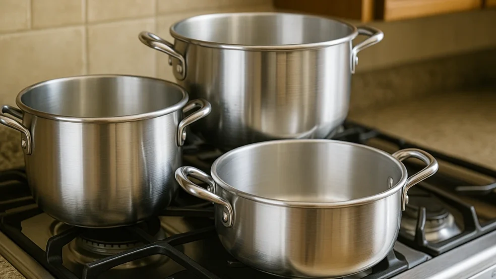 Veja como manter as panelas de alumínio brilhando com truque de 2 minutos