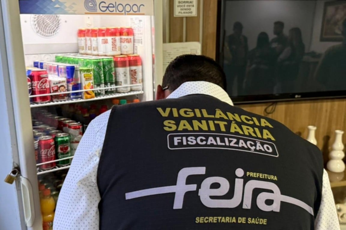 Lanchonete é interditada durante ação integrada na região da Rodoviária de Feira de Santana