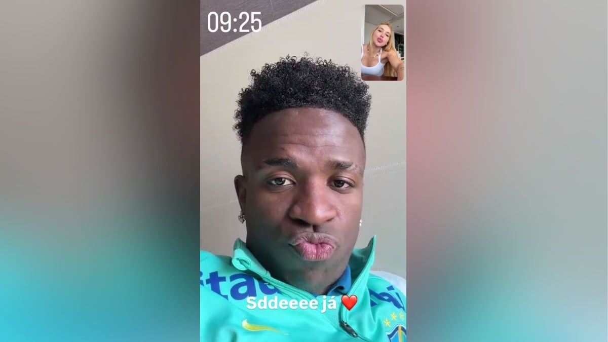 Vini Jr e Virginia Fonseca |