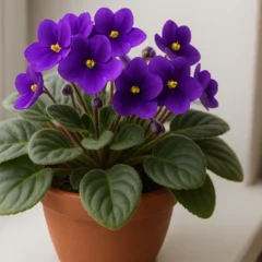 Violeta-africana o adubo caseiro que faz florescer mesmo em janelas sem sol