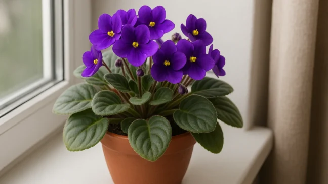 Violeta-africana o adubo caseiro que faz florescer mesmo em janelas sem sol