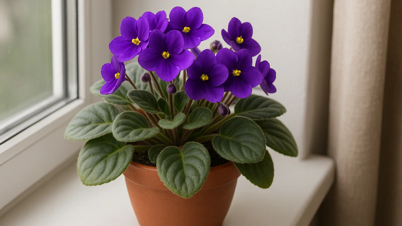 Violeta-africana o adubo caseiro que faz florescer mesmo em janelas sem sol