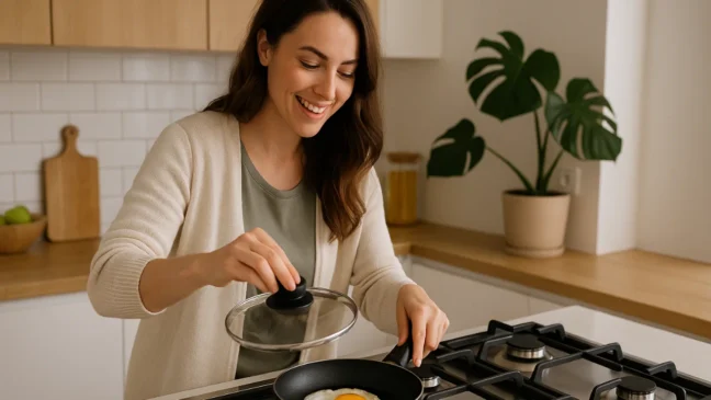 Você precisa conhecer essa técnica para fritar ovo sem sujar o fogão