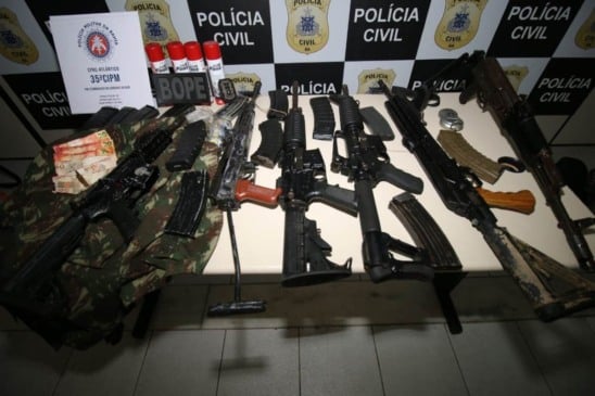Bahia registra queda de mortes violentas e aumento de apreensão de armas na primeira quinzena de novembro