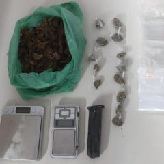 PM apreende drogas no bairro Conceição em Feira de Santana