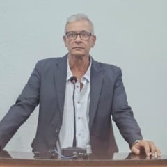 vice-presidente do Lar do Irmão Velho, Bertolino Alves