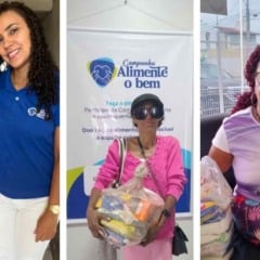 Campanha Alimente o Bem arrecada duas toneladas de alimentos em show solidário