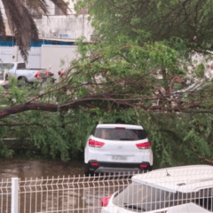 fortes chuvas em Guanambi