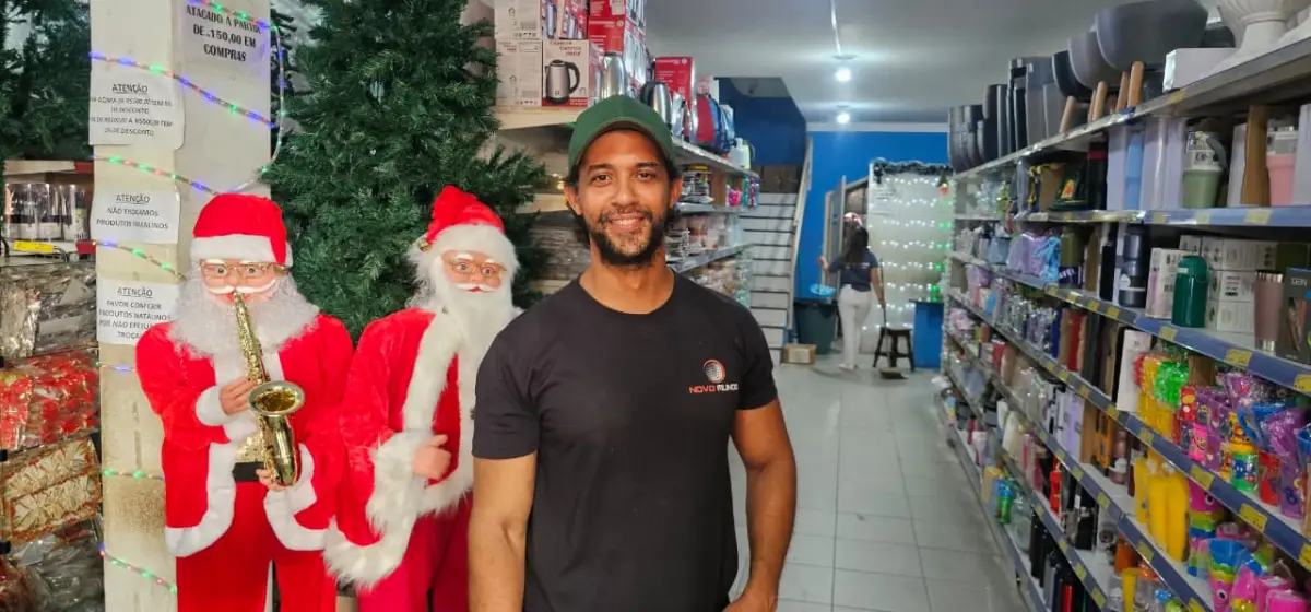 Clima de Natal já aquece o comércio de Feira de Santana: expectativa é de aumento nas vendas