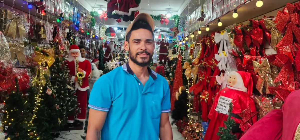Clima de Natal já aquece o comércio de Feira de Santana: expectativa é de aumento nas vendas