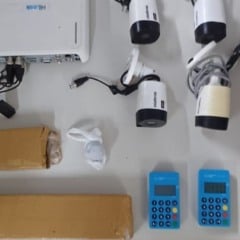 Drogas e câmeras de videomonitoramento são apreendidas com suspeito em Feira de Santana