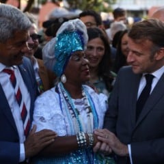 Encontro de Macron e Jerônimo Rodrigues