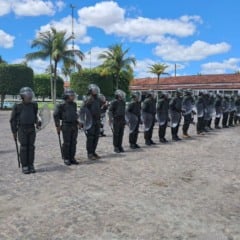 atividade do evento conheça seu Exército Brasileiro em Feira de Santana